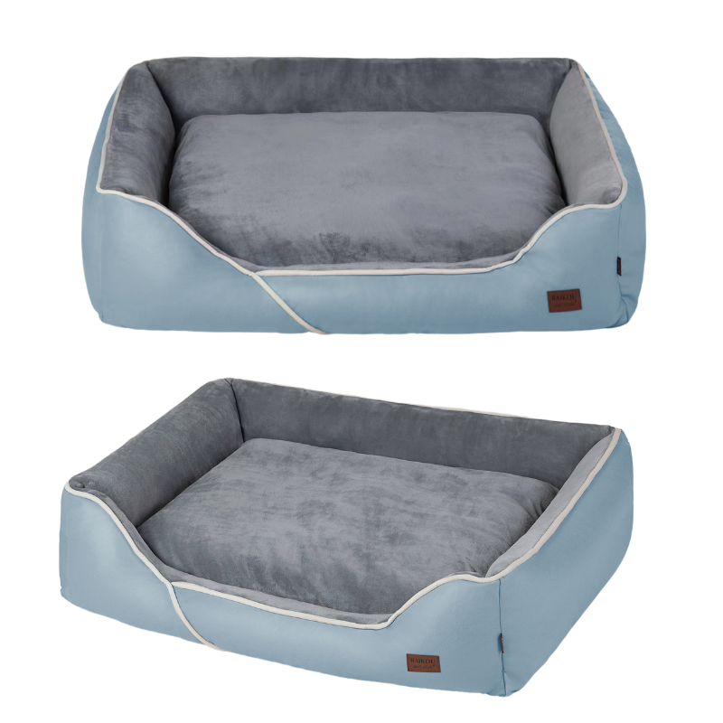 The Dog's Bed Orthopädisches Hundebett – Wasserdicht, Mit Memory Foam, In Schwarz-Tartan Für Große Hunde