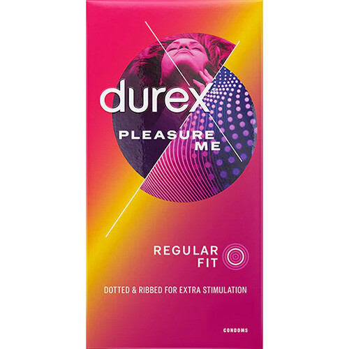 Durex Pleasure Me gerippte & gepunktete Kondome 56 mm - Bild 10 von 13
