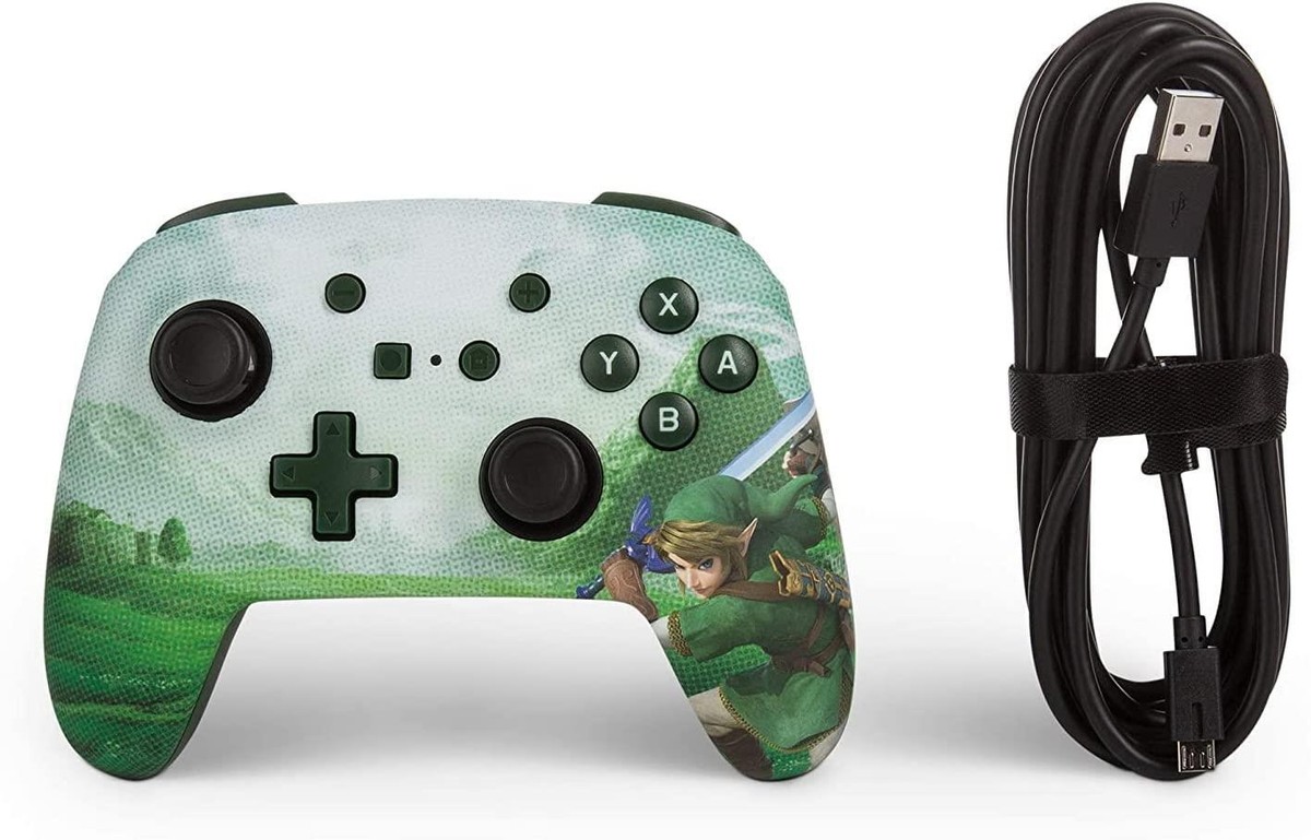 Nintendo Switch Zelda Wired Controller Link Hyrule Design by Nintendo Switch Zelda Wired Controller Link Hyrule Design by