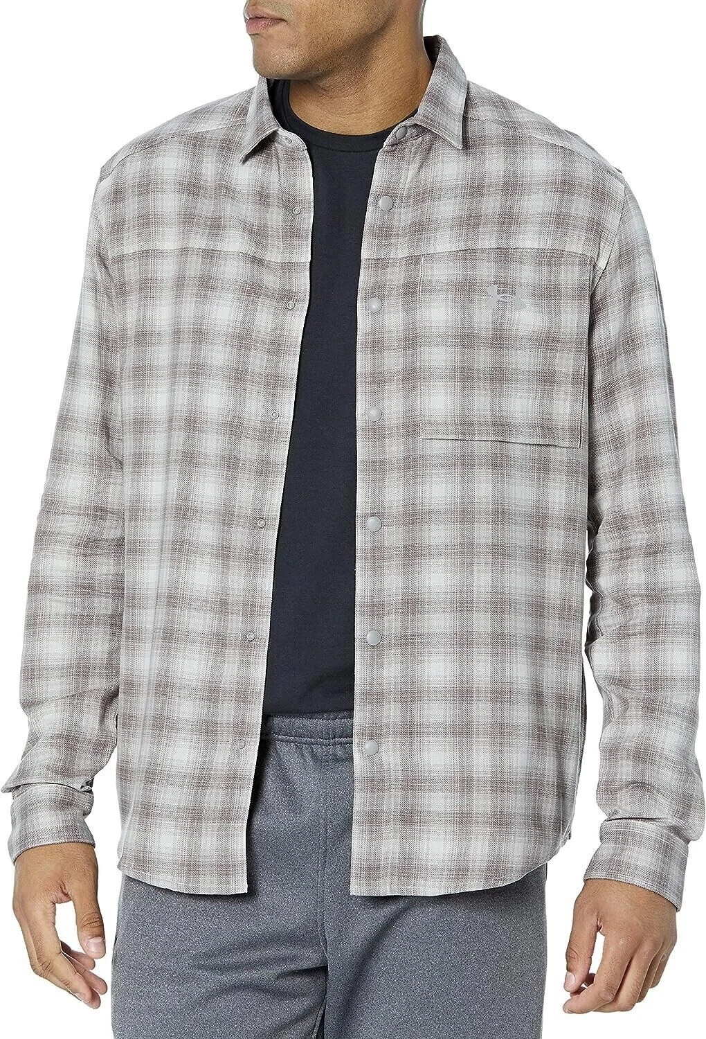 NWT $60 Under Armour Men's Tradesman Flex Flannel Button D - Size Small 1372600