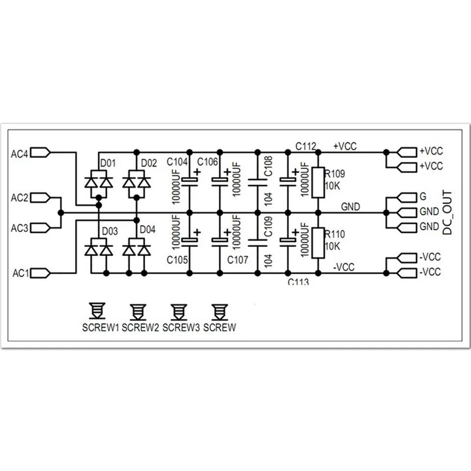 1pc FCU2040A 6 * 10000UF/80V hochwertige Leistungsverstärker-Leistungsplatine - Bild 2 von 4