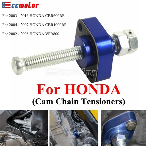 CNC Cam Timing Chain Tensioner Blue For Honda CBR600RR 2003-2016 CBR1000RR 04-07 - Picture 6 of 12