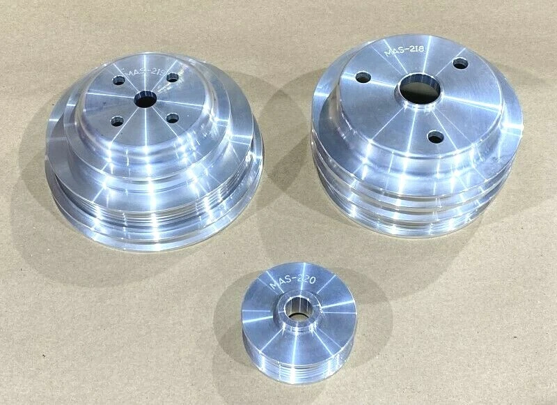 Kit de polea de tracción inferior BBK para 85-87 Monte Carlo V8/Chevy Truck 5,0 L y 5,7 L (NUEVO) Foto 2 de 4