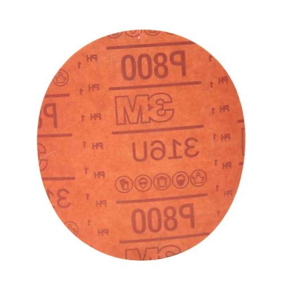 50ct 3M Hookit Red Abrasive 316U 6