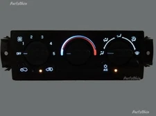 00 01 02 Silverado Sierra Heater AC Climate Control WHITE LED