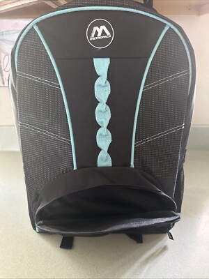 Metropack Black & Turquoise Backpack