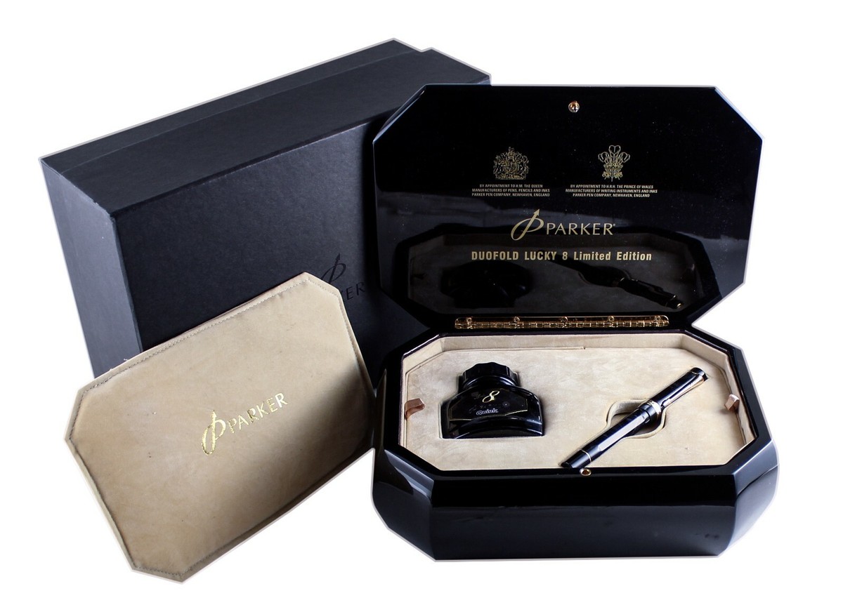 Parker Duofold Lucky 8 Limited Edition Fountain Pen - Medium