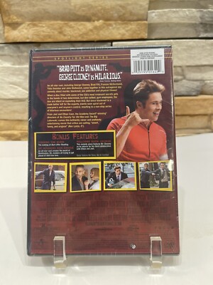 BURN AFTER READING DVD GEORGE CLOONEY BRAD PITT, New And Sealed