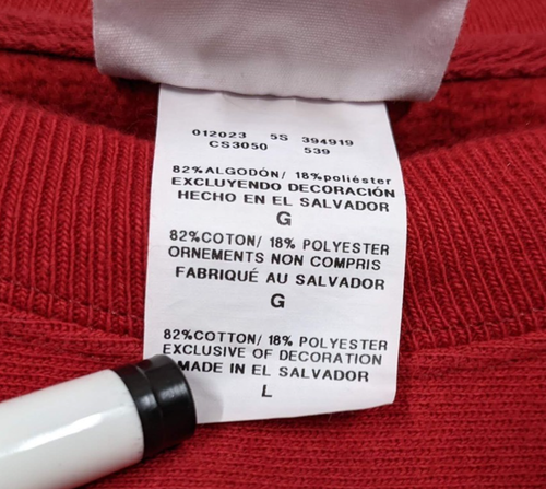 Harvard University Crimson Champion Reverse Weave Crewneck Sweatshirt Sz L - Picture 5 of 12