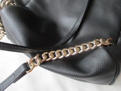 BNWOT Victoria's Secret Backpack / Handbag & Foldable Gold Duffel Bag / Tote - Picture 7 of 13