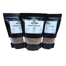 Natchew Soft Training Treats 1kg Poultry or Fish Dog Pup High Value Reward Treat