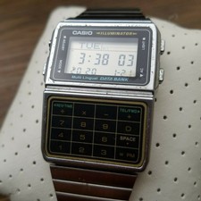 Casio Dbc 610a 1a Data Bank Calculator Watch Telememo 50 Dbc610 Retro 80s For Sale Online Ebay