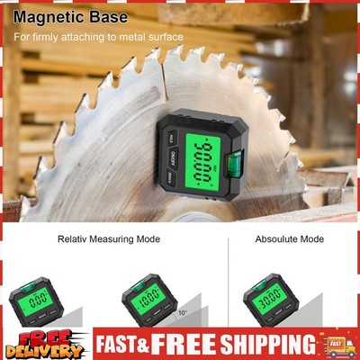 Digital Protractor Convenient Angle Finder for Carpentry Building Masonry Bevel 