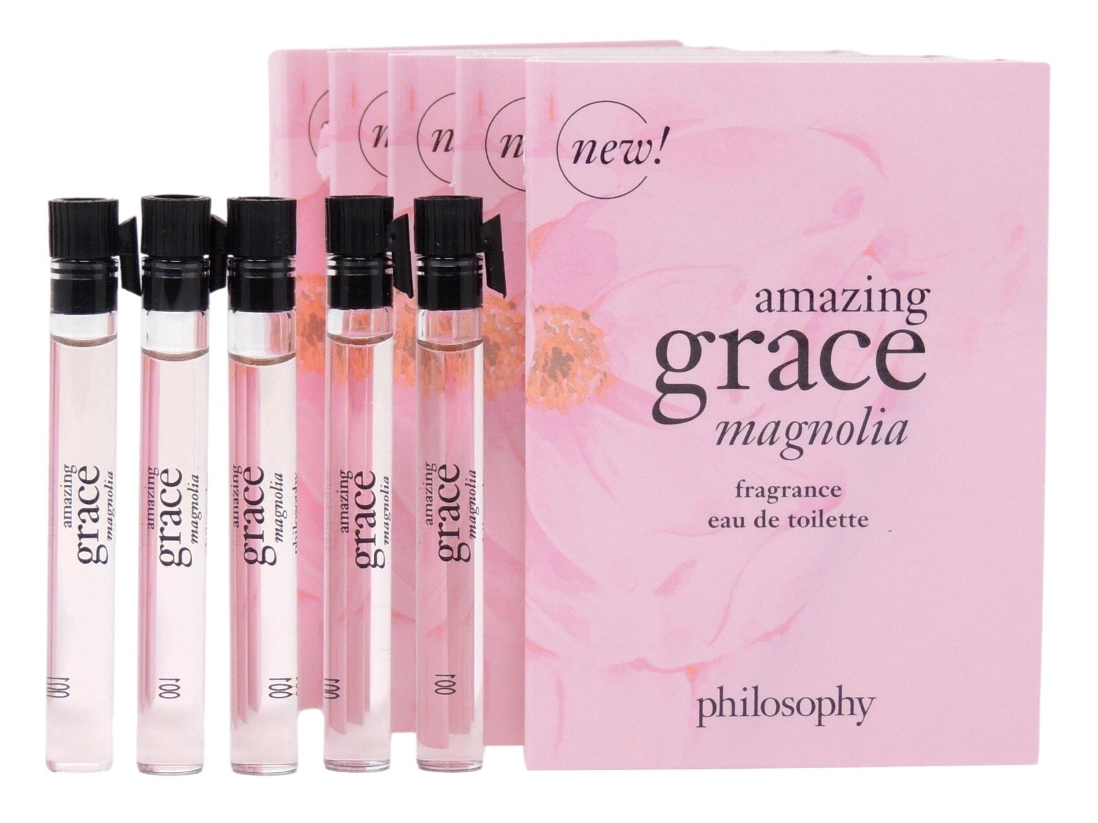 PHILOSOPHY AMAZING GRACE MAGNOLIA EDT 1.5ml .05fl oz x 5 PERFUME SAMPLES eBay
