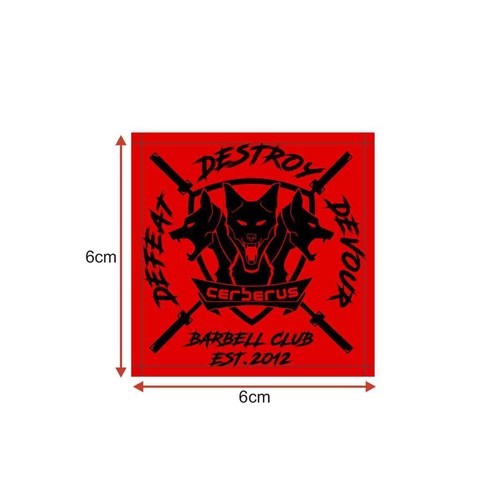CERBERUS Patches - Embroidered Patches to fit CERBERUS Gym Bags - Picture 3 of 14
