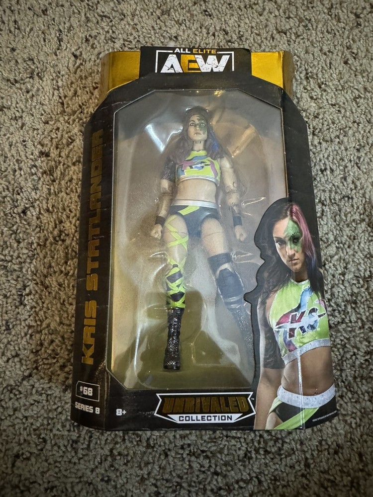 AEW Unrivaled Collection Kris Statlander Action Figure 2021 Jazwares Sealed New