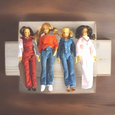 Charlie s Angels action figures lot Sabrina Kris Kelly Jill Mego 8''