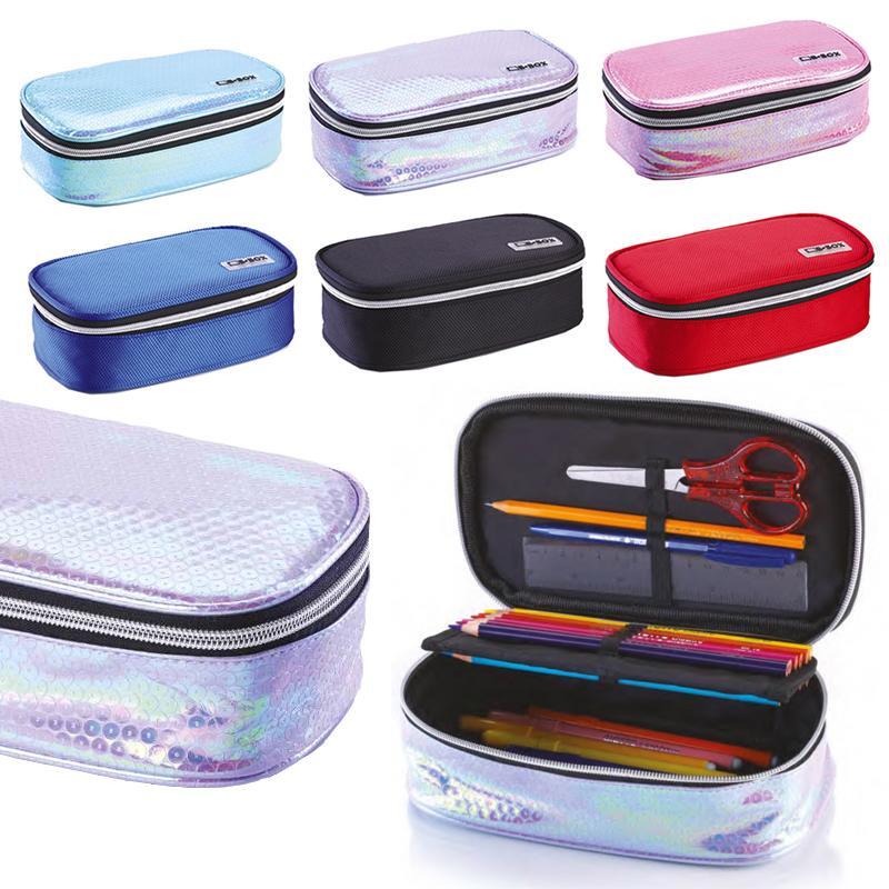 Totto - Astuccio Scuola con 3 Scomparti, Modello Board
