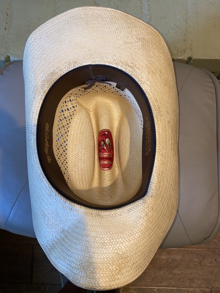 ミント！40s VINTAGE RESISTOL OPEN ROAD 7 1/8 Vintage Resistol XX Premium Wool Cowboy Hat (57) 7-1/8 R (4