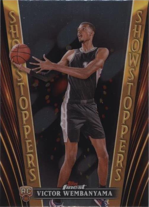 美品 Topps2023 WEMBAYAMA ウェンバンヤマ RC ミニパラレル 2023-24 Topps Now VICTOR WEMBANYAMA RC Youngest Ever 5x5, IN