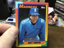 1990 Topps Traded # 115T MATT SINATRO