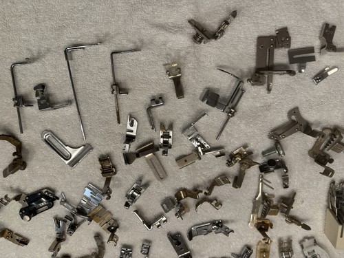 Genuine Sewing Machine Parts Presser Foot Attachment Lot of 80 - Picture 7 of 11