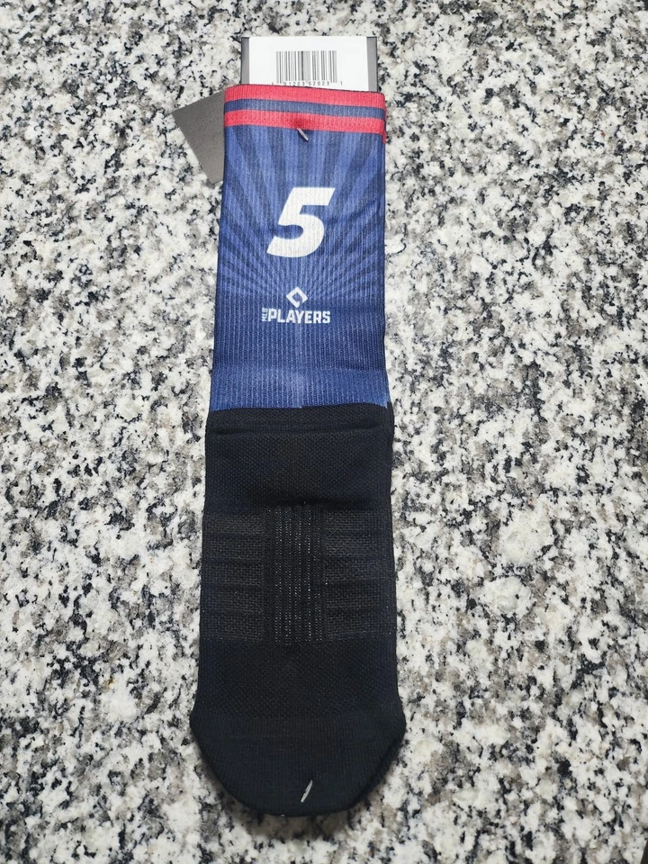 LA Dodgers Freddie Freeman Socks Atlanta Braves Baseball Licensed M/L Unisex - Image 4 of 4