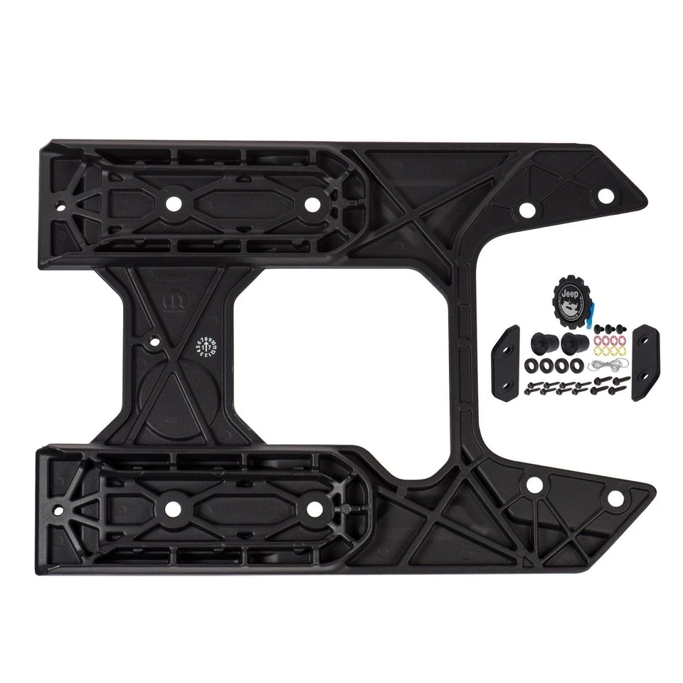 JEEP WRANGLER JL 18-24 PORTADOR DE NEUMÁTICOS DE REPUESTO DE GRAN TAMAÑO PORTÓN TRASERO REFUERZO MOPAR Foto 3 de 4