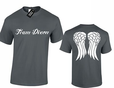 TEAM DIXON HERREN T-SHIRT TV COMIC NEGAN NEUHEIT ARMBRUST APOKALYPSE RETTER NEU