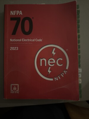 2023 NEC Code Book Paperback NFPA70 + Tabs