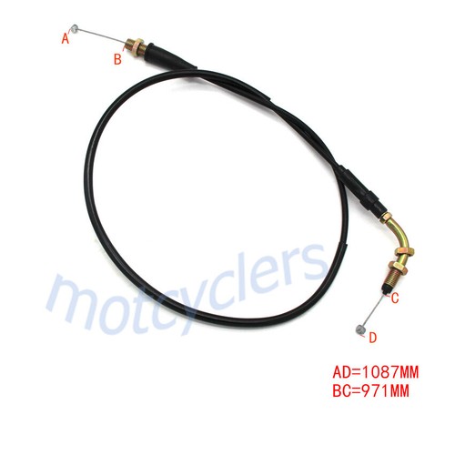 Throttle Cable Fit for Honda TRX400EX Sportrax TRX400EX TRX 400 EX 17910-HN1-000 - Picture 2 of 7
