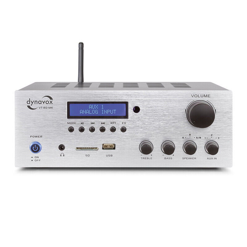 Thumbnail - Dynavox Vt-80 Mk Stereo-verstärker Mit Bt, Fm-tuner Und Sd/usb Media