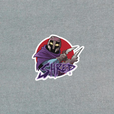 Teenage Mutant Ninja Turtles Shredder Villain Sticker Decal 5545