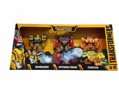Hasbro Transformers Legacy Buzzworthy Bumblebee 3-pack Heroes Of Cybertron