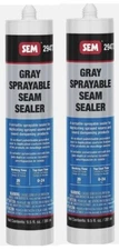 Sem Products 29472 Sprayable 1 K Seam Sealer   Gray (2 Pack)