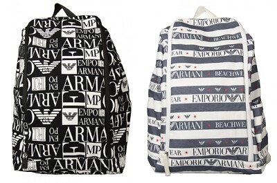 SG Backpack EMPORIO ARMANI sea pool leisure cotton item 231782 2R913 B