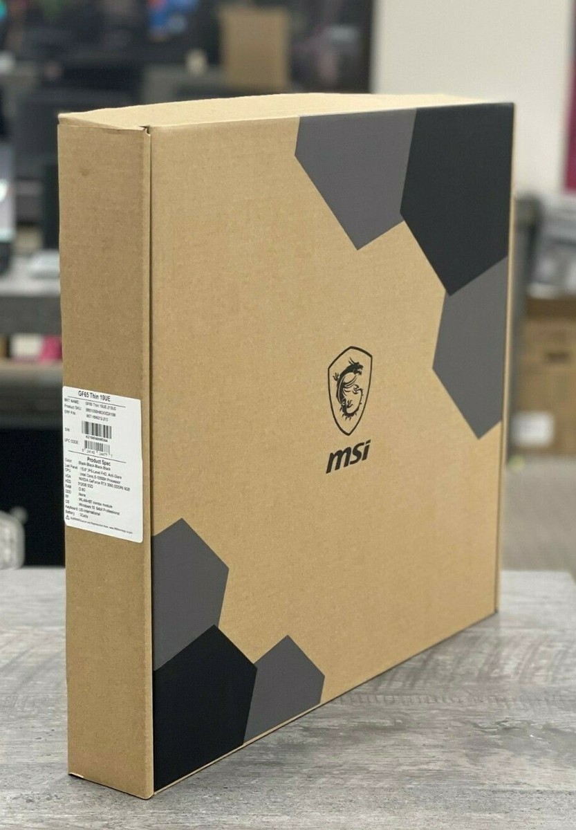 MSI Gaming GF65 Thin, i5 10th Gen, 1TB SSD, 32GB RAM, NVIDIA RTX