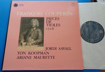 Savall/Koopman/Maurette COUPERIN Pieces de Violes 1728 - Astree AS 1