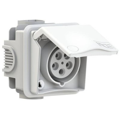 PCE 885-6v 885-6V EEC Recessed Socket 16 to 5 Poles 400V 1pc