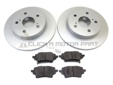 Rear 2 Brake Discs And Pads Set For Toyota Corolla 1.2 1.8 2019-2025