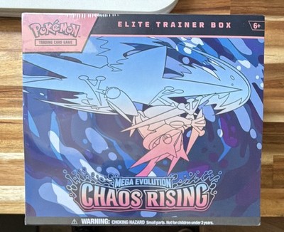 Pokémon TCG Mega Evolution: Chaos Rising Elite Trainer Box EN Booster Promo 2026