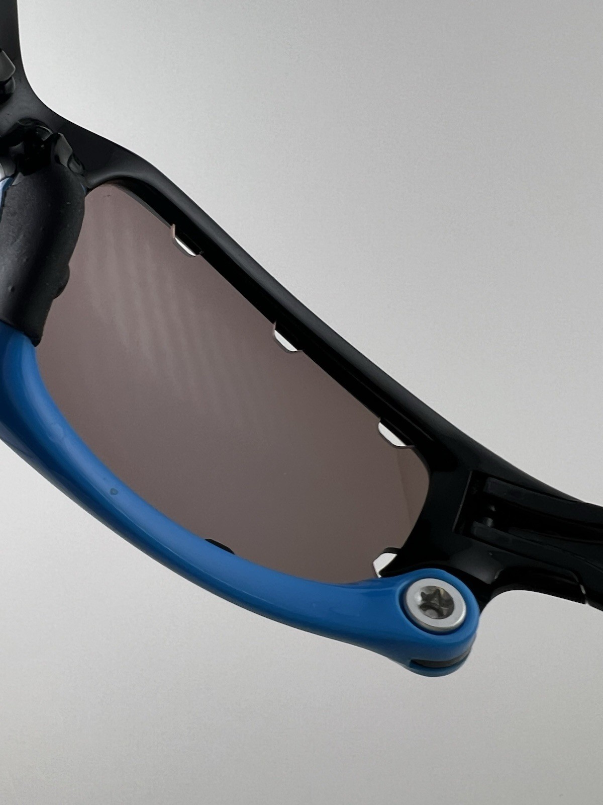 Oakley Split Jacket Black W/OO Black Iridium Pola… - image 6