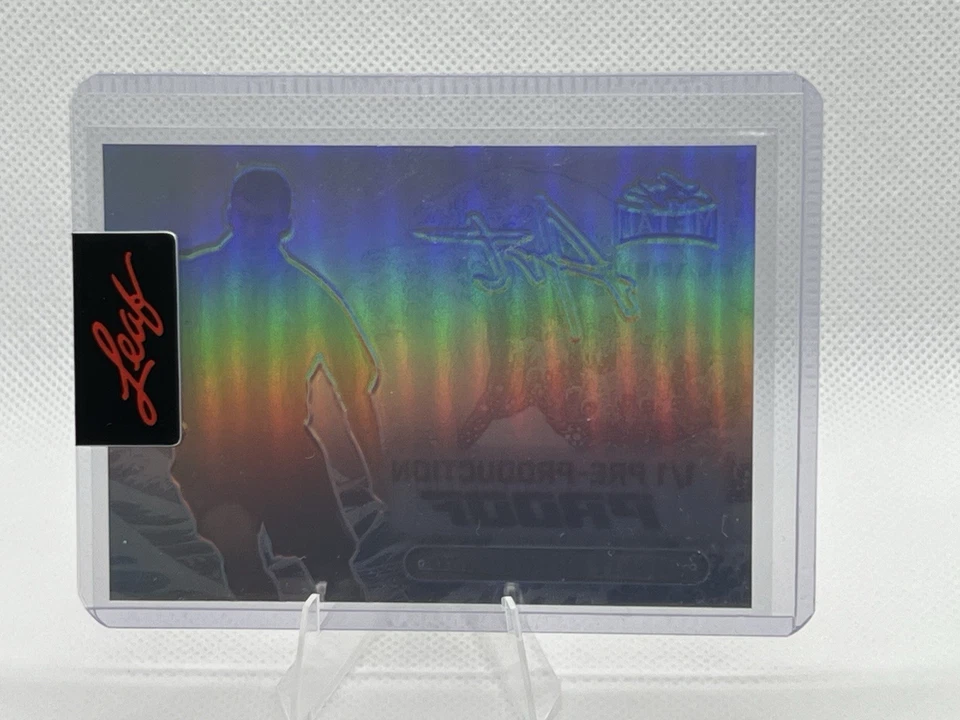 2024 Leaf Metal Andriy Shevchenko Classic Art 1/1 Pre-Production Proof - Image 3 of 3