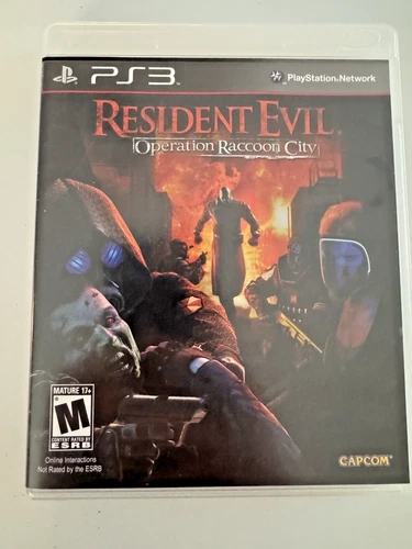 Resident Evil Operation Raccoon City – Sony PlayStation 3 PS3 – Complete In Box