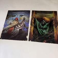 Advanced Dungeons Dragons Dungeon Masters Screen Set REF1 9146 1985
