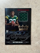2025 Rookies and Stars - Matthew Golden Rookie Royalty Memorabilia (RR-MGN)