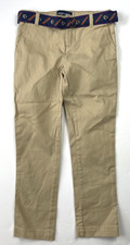 New With Tags Polo Ralph Lauren Girls Vintage Chino Pants and Horse Belt sz 6