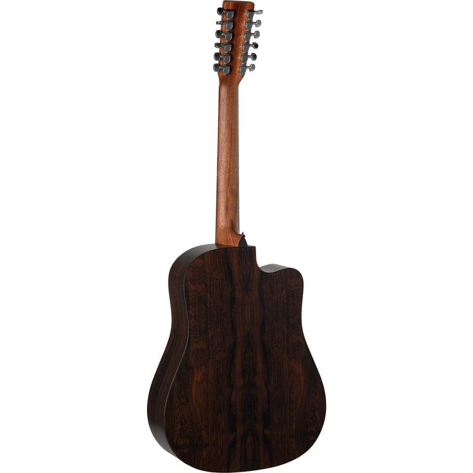 Martin DC-X2E Brazilian Left Handed 12-String Acoustic Electric Guitar - Image 3 of 4