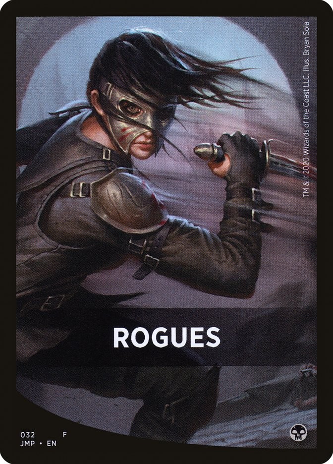 Rogues Theme Card [Jumpstart Front Cards] Magic MTG
