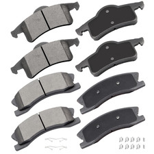 The Best Brake Pads for Trucks Cciyu D945 D791 Front Rear Ceramic Brake Pads Kits 8Pcs Fit For 1999-2004 For